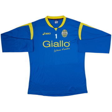 2009-10 Hellas Verona Asics Player Issue Training L/S Shirt #1 - 9/10 - (XL)