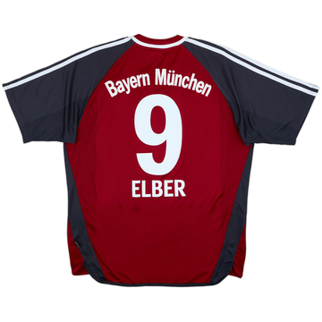 2002-03 Bayern Munich Home Shirt Elber #9 - 6/10 - (M)