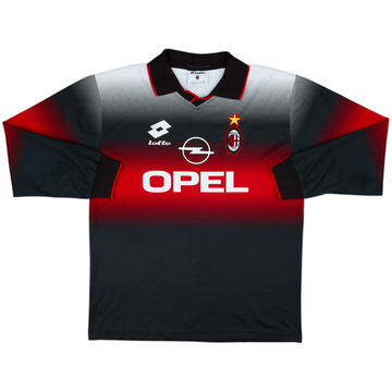 1995-96 AC Milan Lotto Training Shirt - 7/10 - (L)