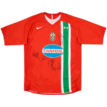 2005-06 Juventus Signed Away Shirt - 8/10 - (M)