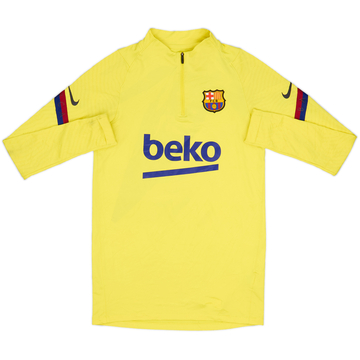 2020-21 Barcelona Nike Vaporknit 1/4 Zip Drill Top - 4/10 - (S)