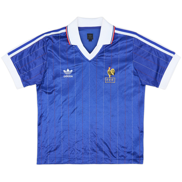 2002 France adidas Originals Retro '1982' Home Shirt #10 - 8/10 - (S)