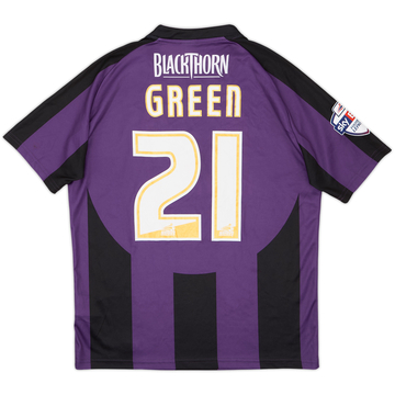 2013-14 Bristol Rovers Away Shirt Green #21 - 5/10 - (M)