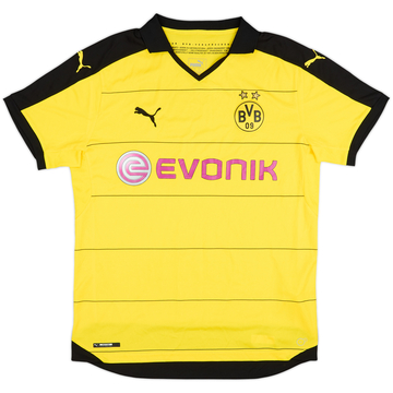 2015-16 Borussia Dortmund Home Shirt - 8/10 - (L)