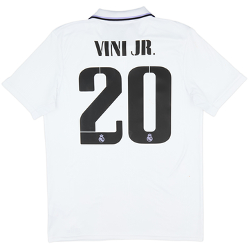2022-23 Real Madrid Home Shirt Vini Jr #20 - 5/10 - (L)