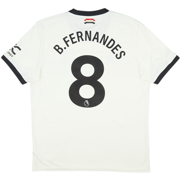 2024-25 Manchester United Third Shirt B.Fernandes #8 - 8/10 - (XL)