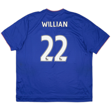 2015-16 Chelsea Home Shirt Willian #22 - 6/10 - (XXL)