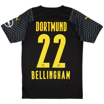 2021-22 Borussia Dortmund Away Shirt Bellingham #22 - 10/10 - (S)