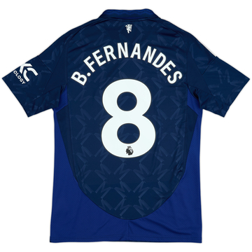 2024-25 Manchester United Away Shirt B.Fernandes #8 - 8/10 - (M)