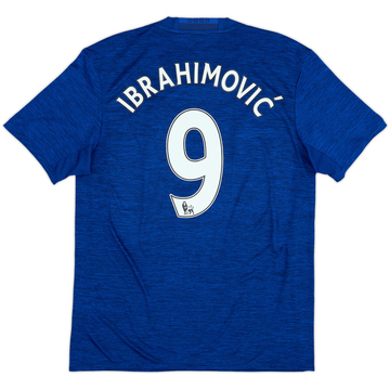 2016-17 Manchester United Away Shirt Ibrahimovic #9 - 8/10 - (M)