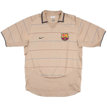 2003-04 Barcelona Match Issue Away Shirt #4