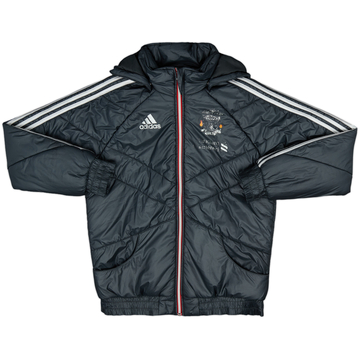 2011-12 Liverpool adidas Padded Bench Coat - 4/10 - (XL.Boys)