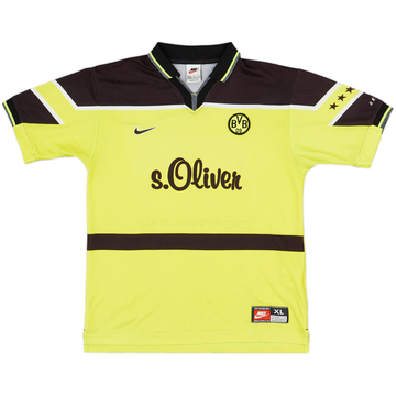 1997-98 Borussia Dortmund Home Shirt - 7/10 - (XL.Boys)