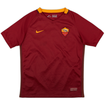 2016-17 Roma Home Shirt - 6/10 - (M.Boys)