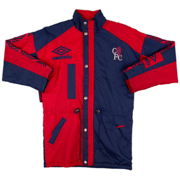 1996-97 Chelsea Umbro Padded Bench Coat - 8/10 - (L.Boys)
