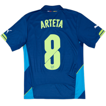 2014-15 Arsenal Third Shirt Arteta #8 - 10/10 - (XS)