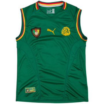 2002 Cameroon Home Vest Shirt - 8/10 - (M)