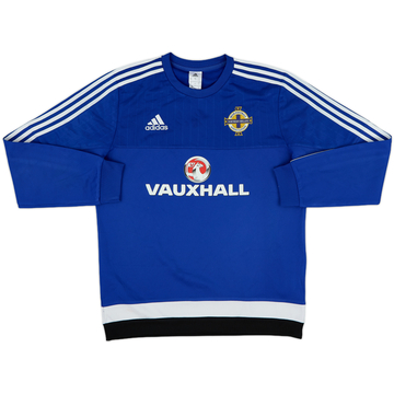 2015-16 Northern Ireland adidas Sweat Top - 8/10 - (M)