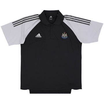 2002-03 Newcastle adidas 1/4 Zip Polo Shirt - 6/10 - (L/XL)