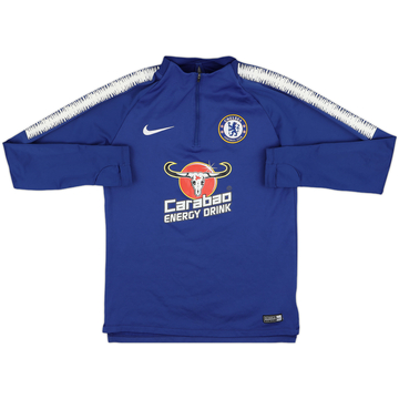 2018-19 Chelsea Nike 1/4 Zip Drill Top - 7/10 - (S)