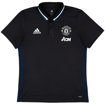2016-17 Manchester United adidas Polo Shirt - 7/10 - (L)
