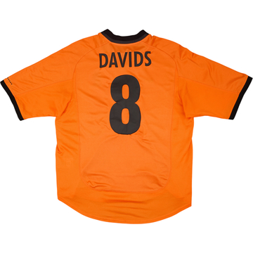 2000-02 Netherlands Home Shirt Davids #8 - 5/10 - (M)