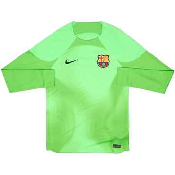 2022-23 Barcelona GK Shirt - 9/10 - (S)