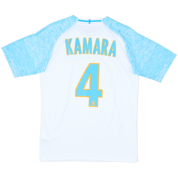 2018-19 Olympique Marseille Home Shirt Kamara #4 - 10/10 - (XS)