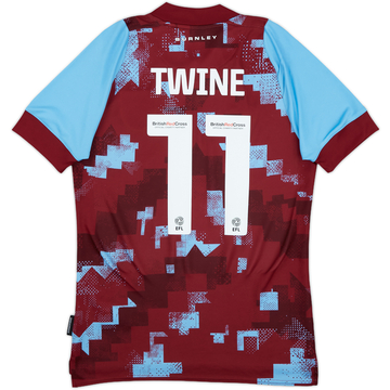 2022-23 Burnley Home Shirt Twine #11 - 9/10 - (S)