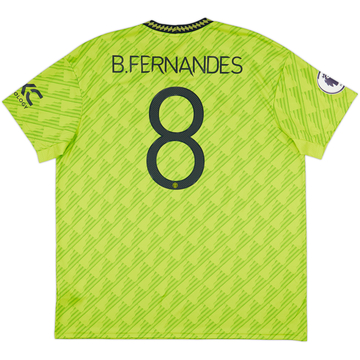 2022-23 Manchester United Third Shirt B.Fernandes #8 - 10/10 - (XXL)