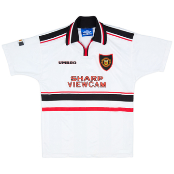 1997-99 Manchester United Away Shirt - 8/10 - (L.Boys)