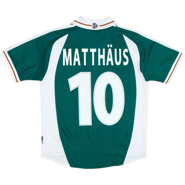2000-02 Germany Away Shirt Matthaus #10 - 6/10 - (Y)