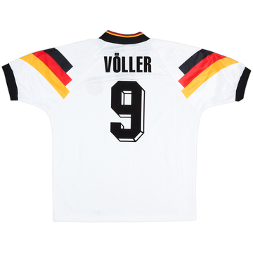 1992-94 Germany Home Shirt Voller #9 - 7/10 - (L)