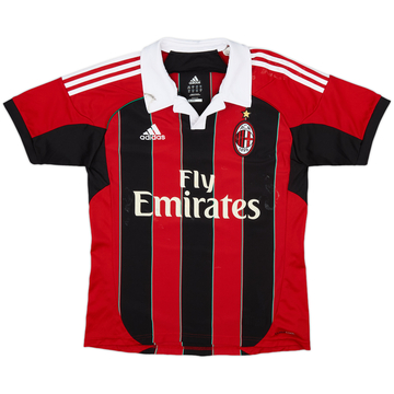 2012-13 AC Milan Home Shirt - 4/10 - (XL.Boys)