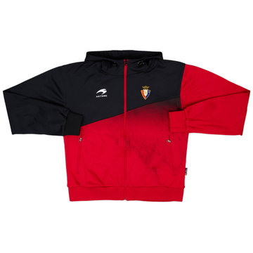 2007-08 Osasuna Astore Zipped Hooded Sweat Top - 5/10 - (M)