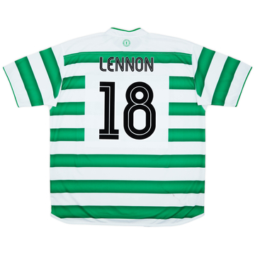 2003-04 Celtic Home Shirt Lennon #18 - 7/10 - (XXL)