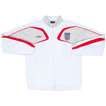 2006-08 England Umbro Track Jacket - 9/10 - (XL.Boys)