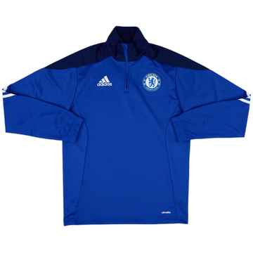 2014-15 Chelsea adidas 1/4 Zip Training Top - 8/10 - (S)