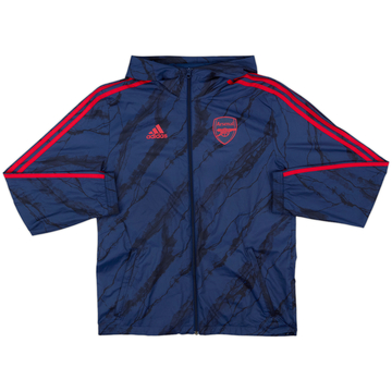 2020-21 Arsenal adidas Hooded Track Jacket - 8/10 - (S)