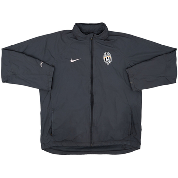 2008-09 Juventus Nike Hooded Track Jacket - 9/10 - (L)