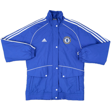 2008-09 Chelsea adidas Bench Coat - 8/10 - (L)