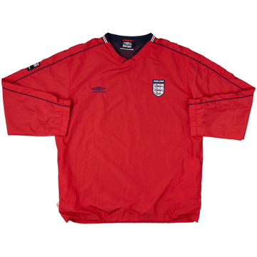 2000-02 England Umbro Drill Top - 7/10 - (S)