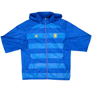 2011-12 Chelsea adidas Hooded Rain Jacket - 7/10 - (XXL)