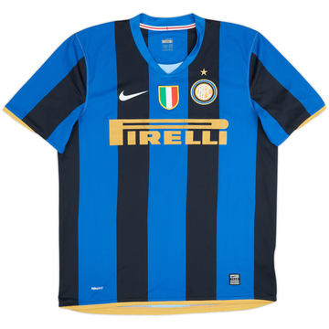 2008-09 Inter Milan Home Shirt - 8/10 - (L)