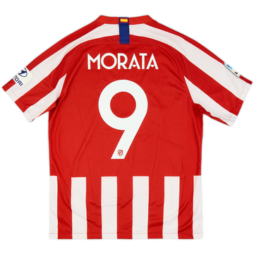 2019-20 Atletico Madrid Home Shirt Morata #9 - 6/10 - (M)