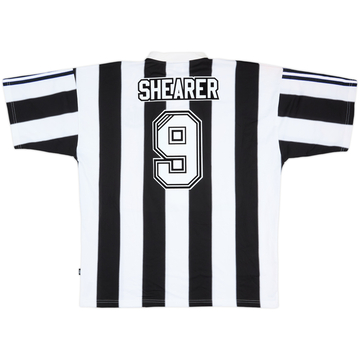1995-97 Newcastle Home Shirt Shearer #9 - 7/10 - (XL)