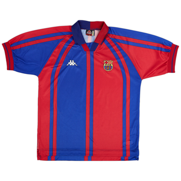 1997-98 Barcelona European Home Shirt - 9/10 - (L)