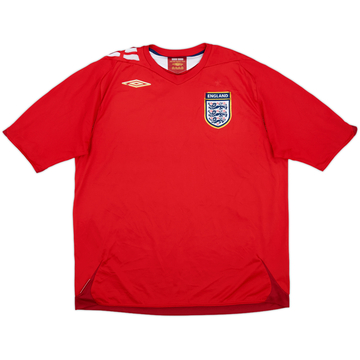 2006-08 England Away Shirt - 5/10 - (XL)