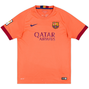 2014-15 Barcelona Away Shirt - 6/10 - (XL.Boys)