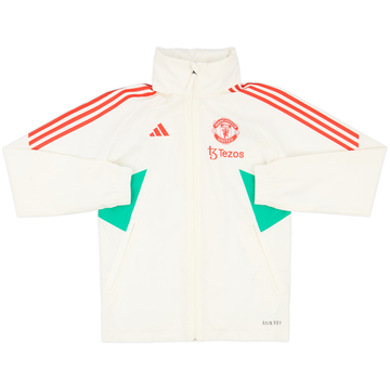 2023-24 Manchester United adidas Hooded Rain Jacket - 7/10 - (XS)